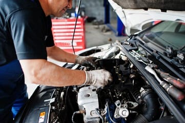 Auto electrical system diagnostics and battery testing at Aracena Auto Center in Trenton NJ